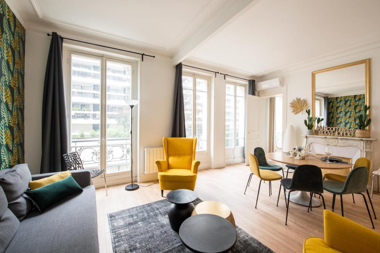 2 BR Appartement Near Tour Eiffel&Trocadéro Párizs Kültér fotó